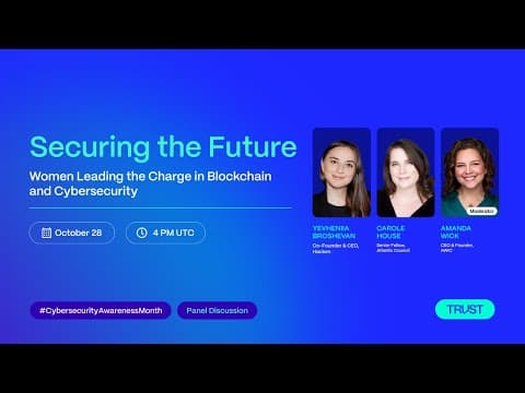 Securing the Future: Women Leading the Charge in Blockchain and Cybersecurity